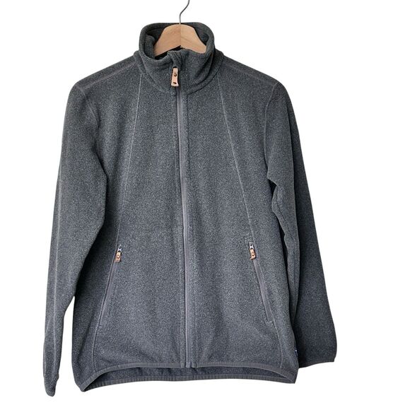 Fjallraven STINA Fleece women's Small Gray Full Zip jacket - Picture 1 of 14